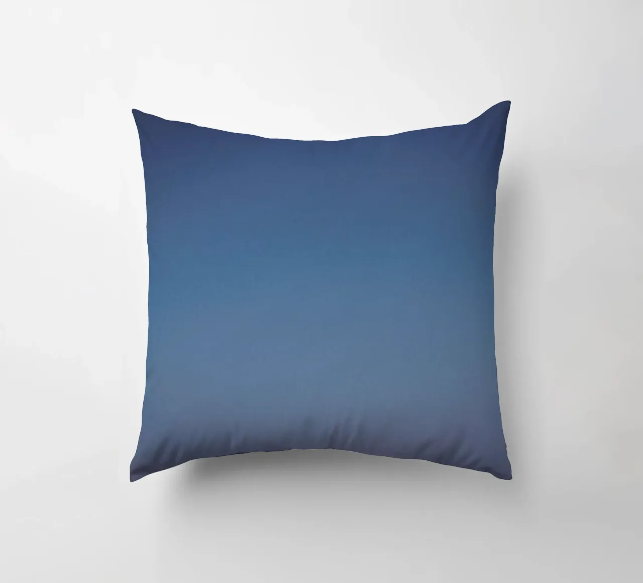 Blue decorative cushion by Chris Abatzis