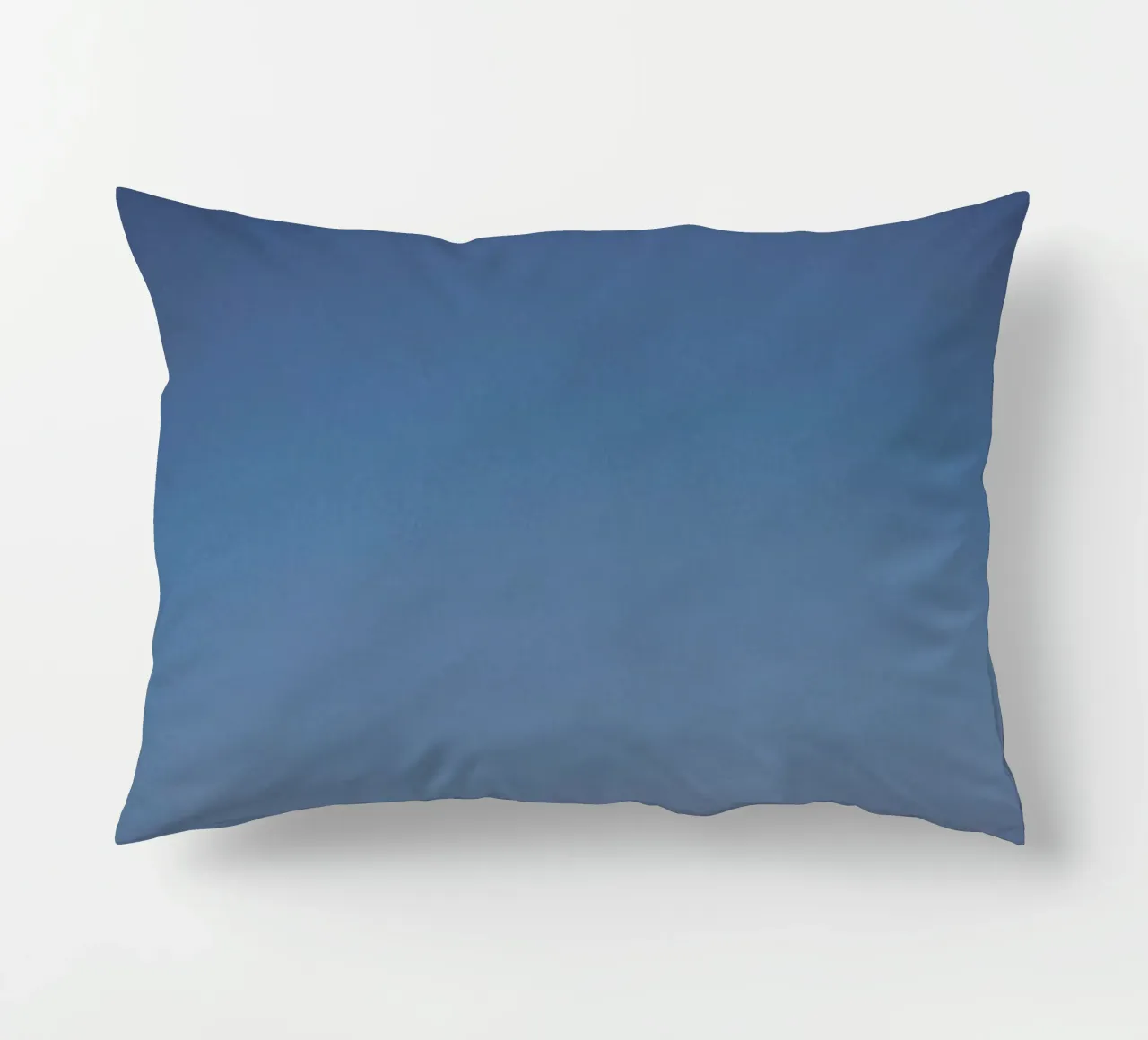 Blue decorative cushion by Chris Abatzis