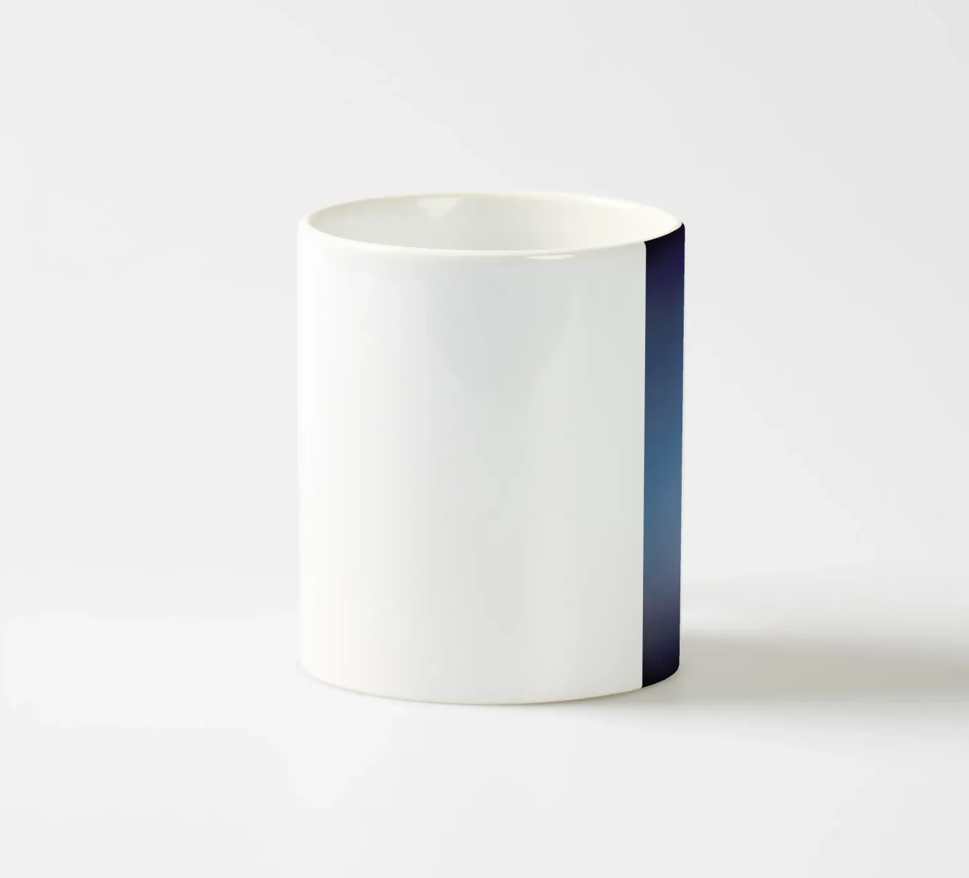 Blue ceramic mug by Chris Abatzis