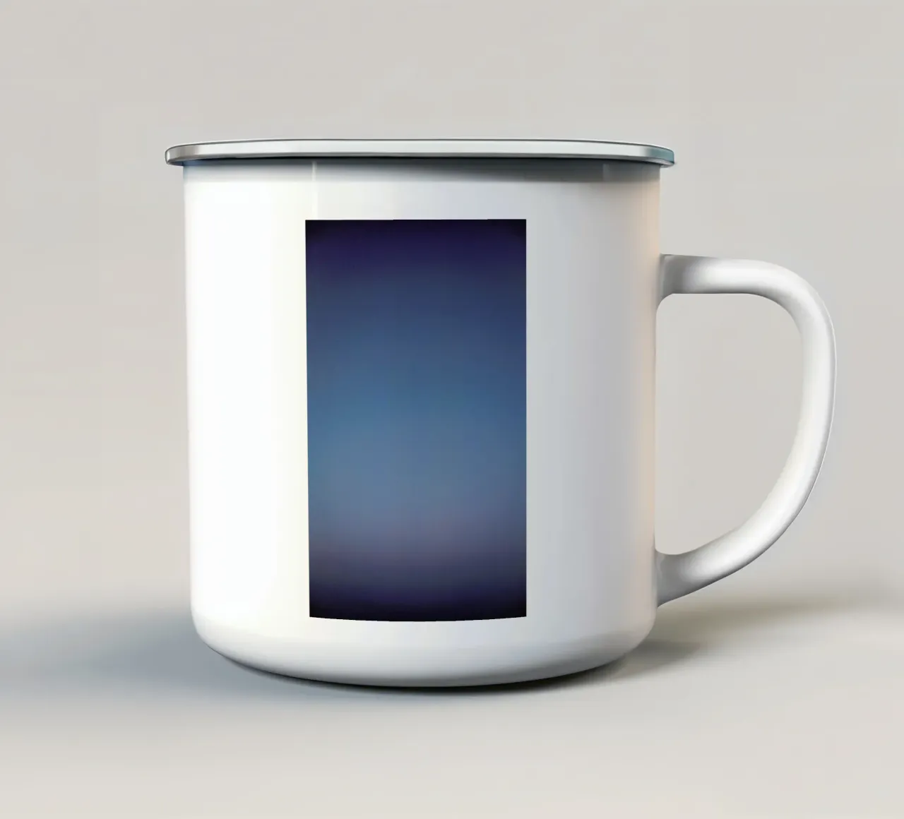 Blue tazza in smalto da Chris Abatzis
