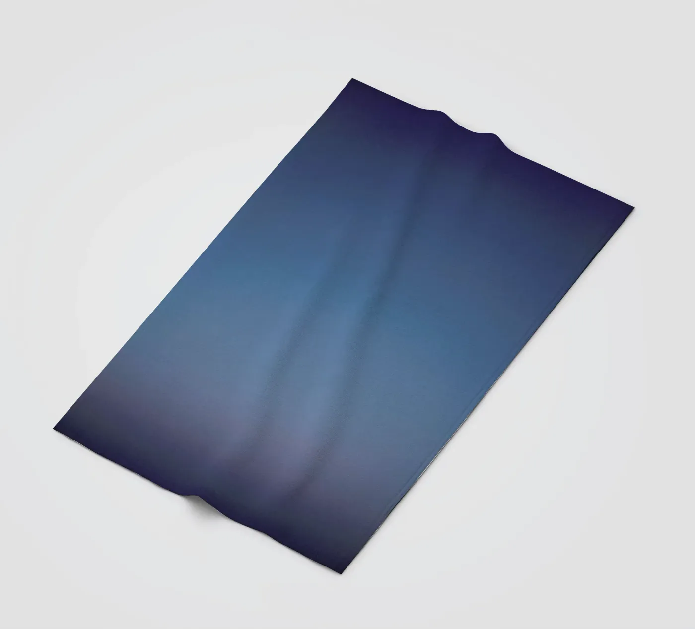 Blue Fleecedecke von Chris Abatzis
