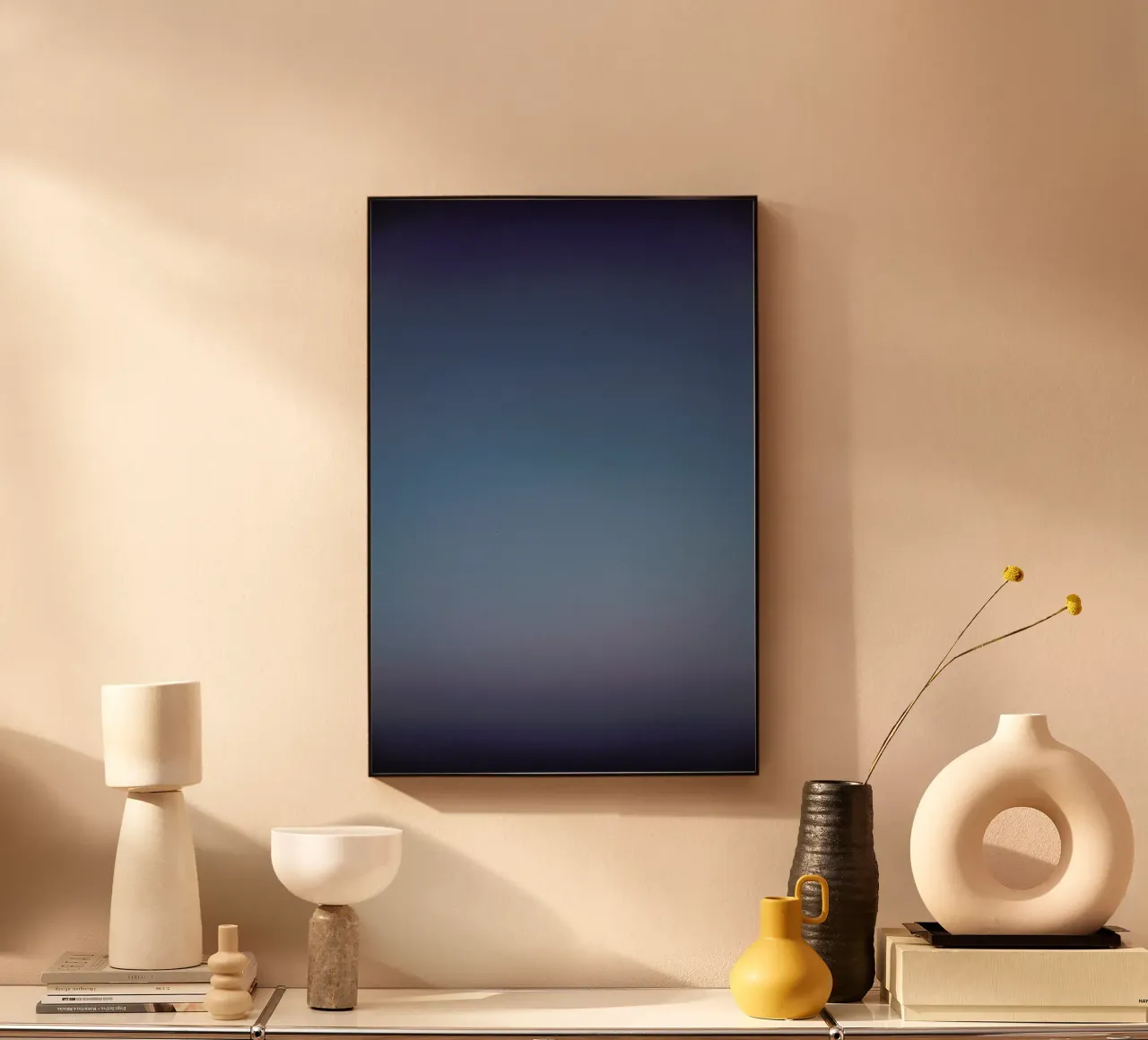 Blue alu-dibond by Chris Abatzis