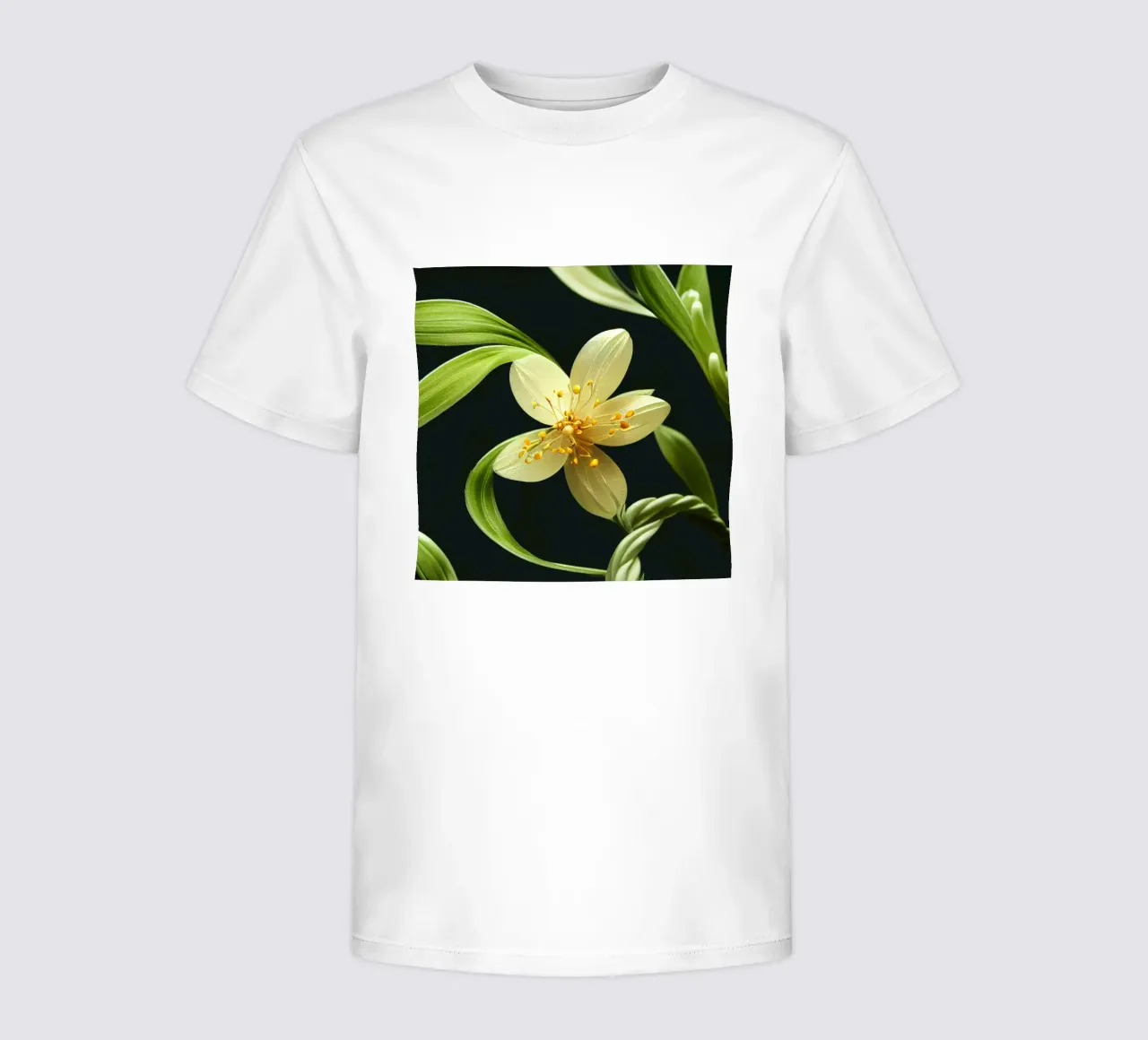 Macro fiore di iperico t-shirt bambini da Bold Blooms