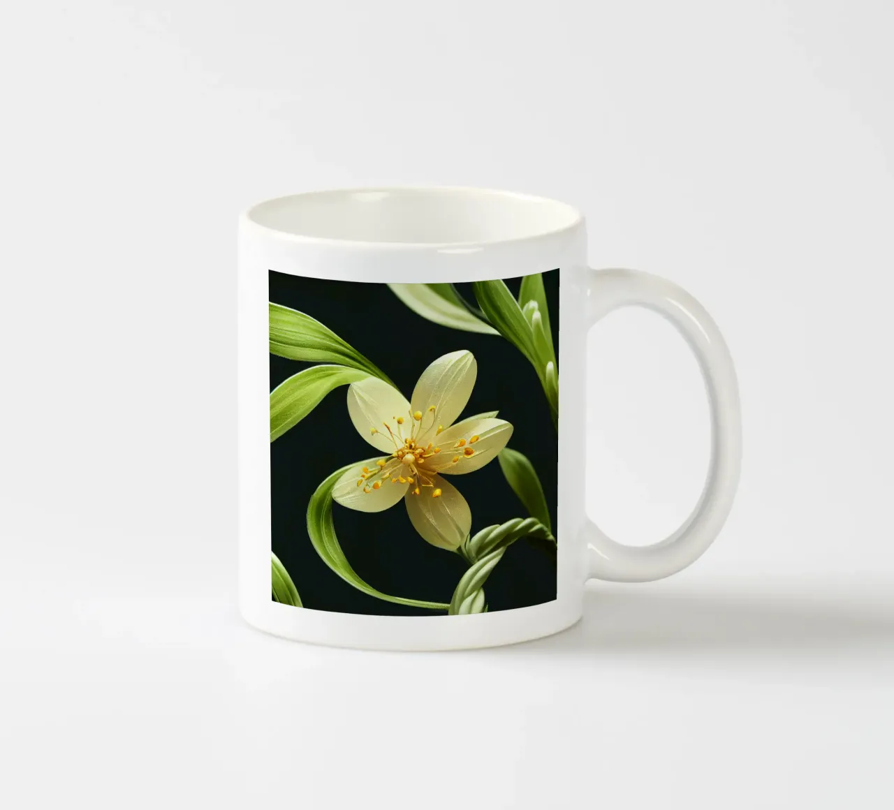 Macro fiore di iperico tazza in ceramica da Bold Blooms