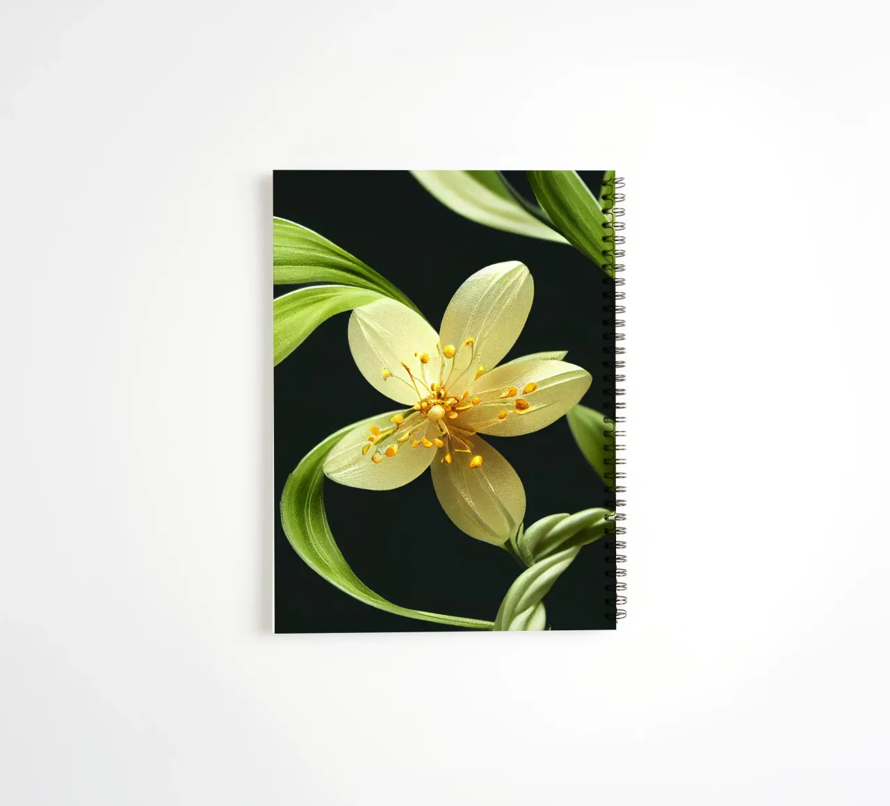 Macro fiore di iperico diario ad anelli da Bold Blooms