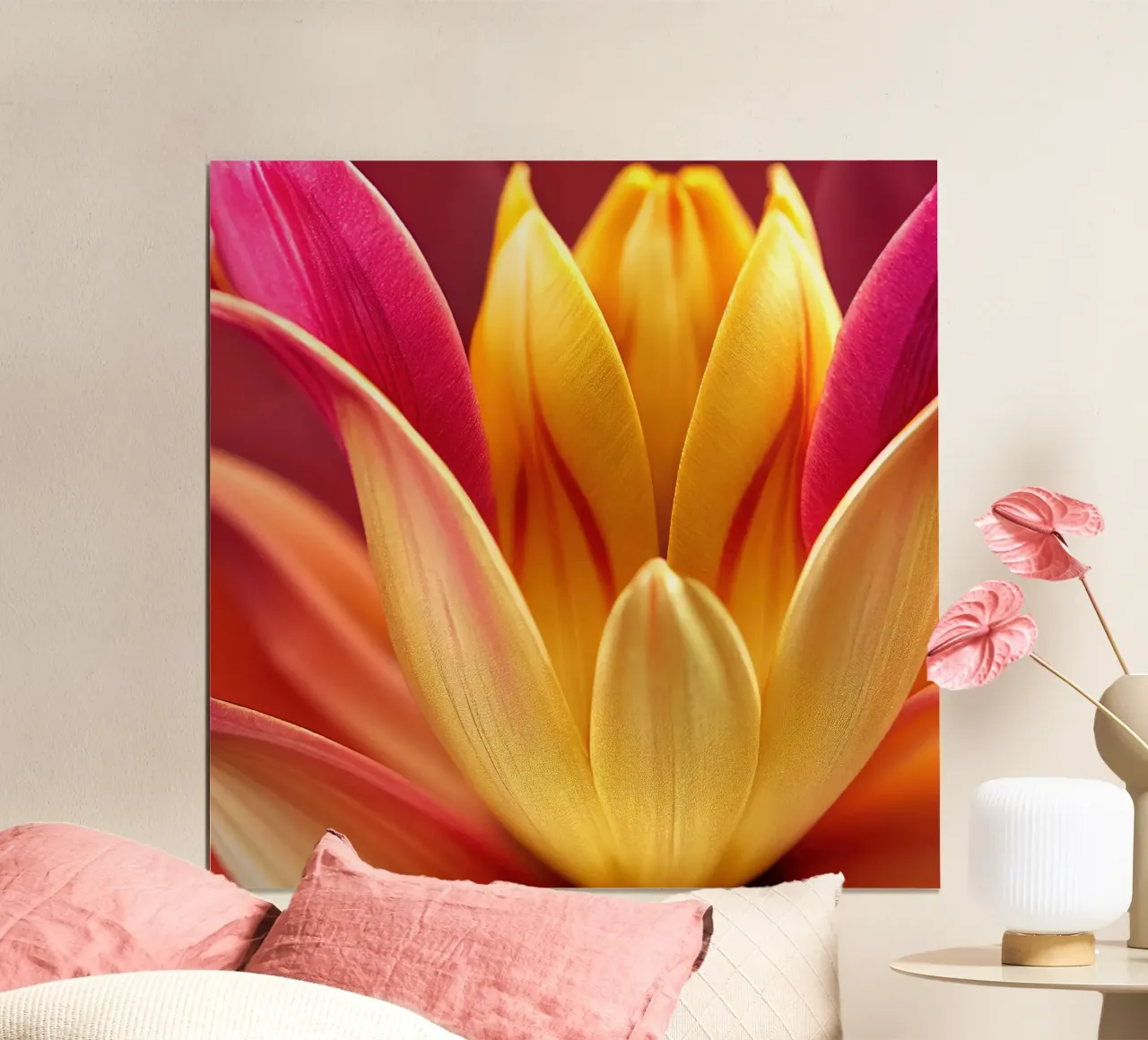 Macro fiore di tulipano indiano carta hahnemühle da Bold Blooms