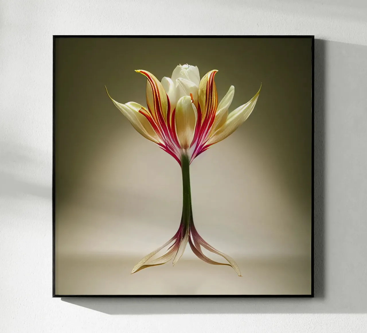 Macro fiore di tulipano indiano plexiglass da Bold Blooms