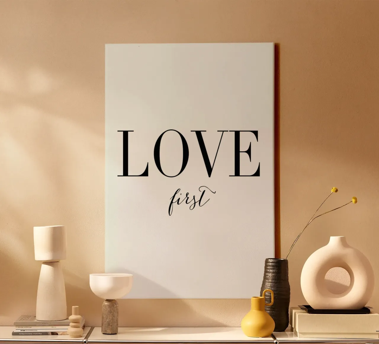 Love First tela da Amy & Kurt