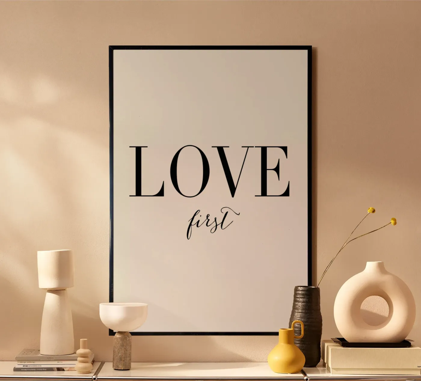 Love First poster by Amy & Kurt