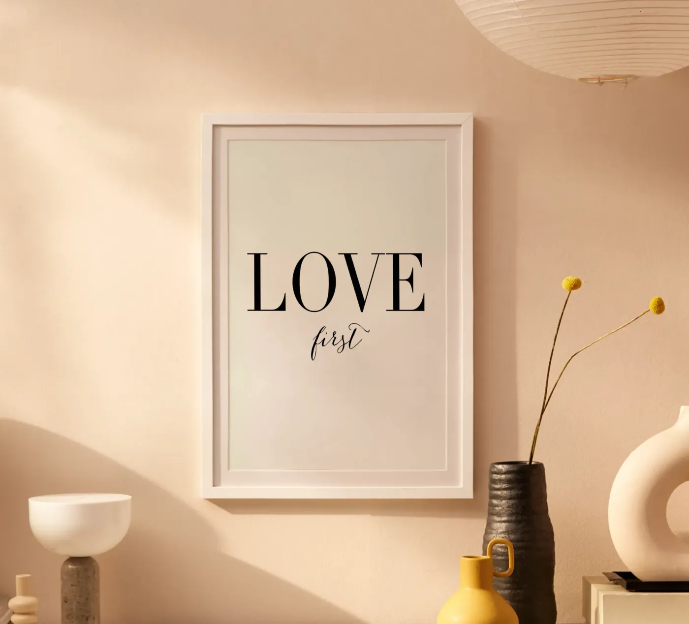 Love First poster by Amy & Kurt