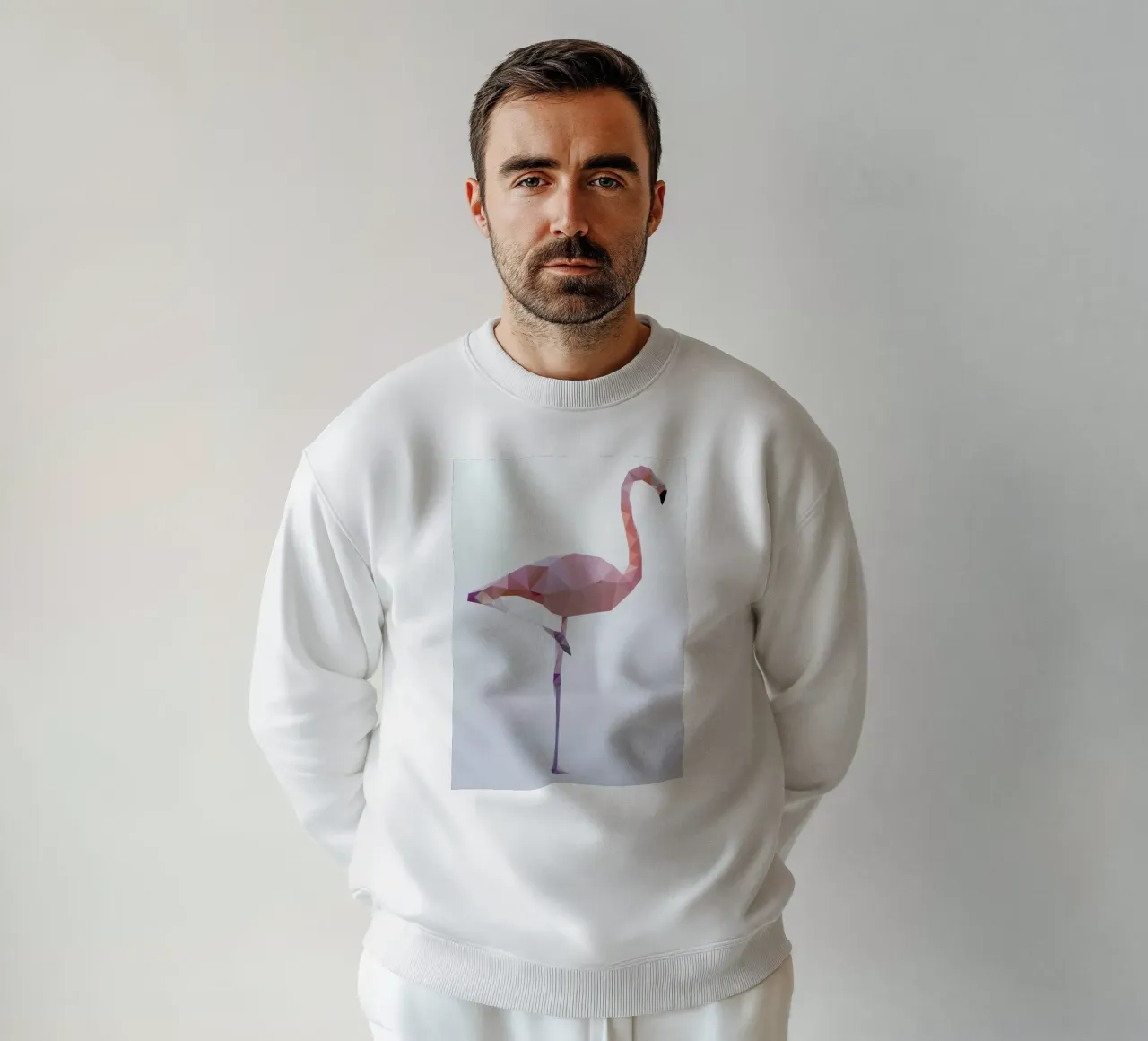 Flamingo sweatshirt by Three Of The Possessed