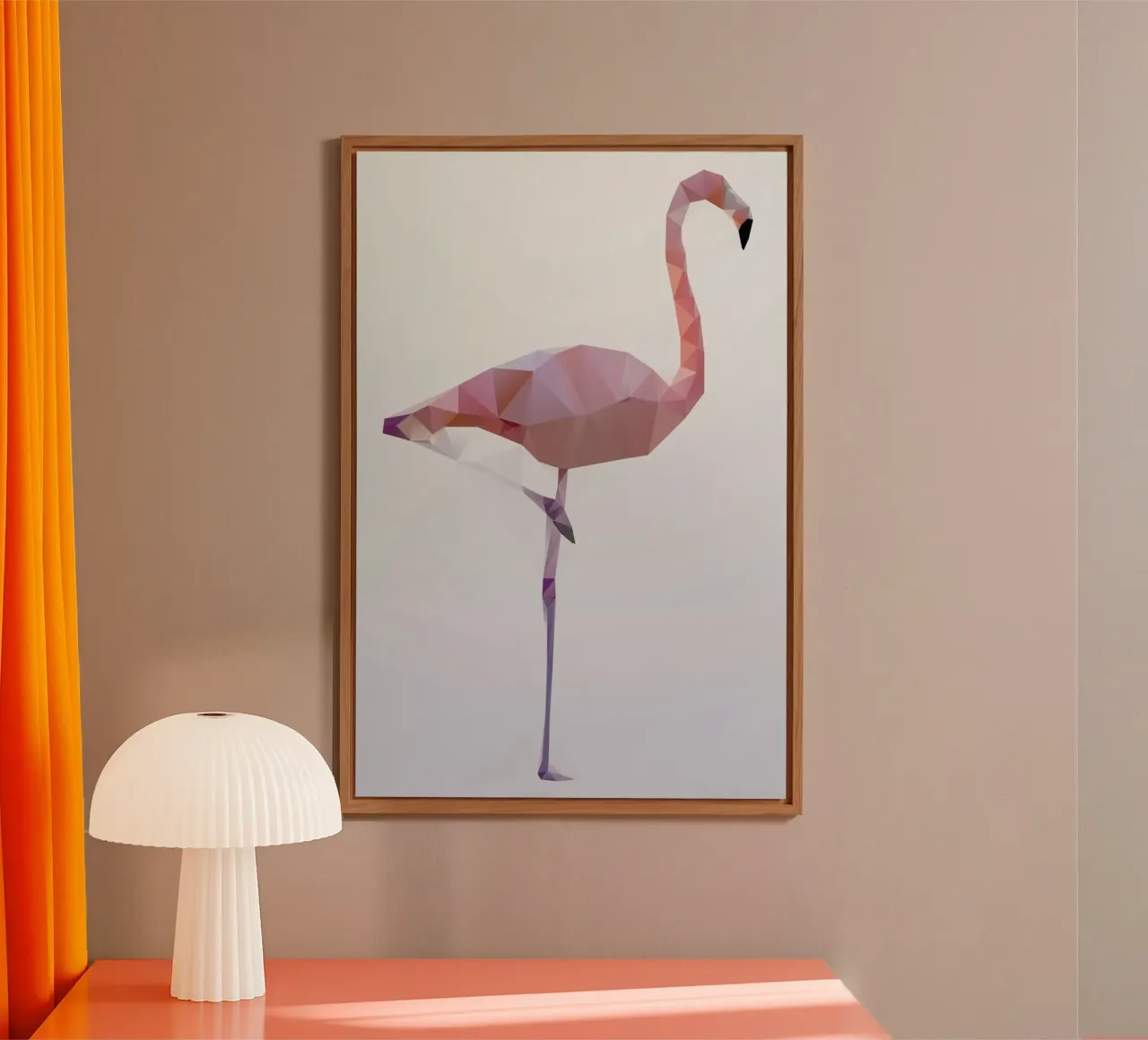 Flamingo alluminio dibond da Three Of The Possessed