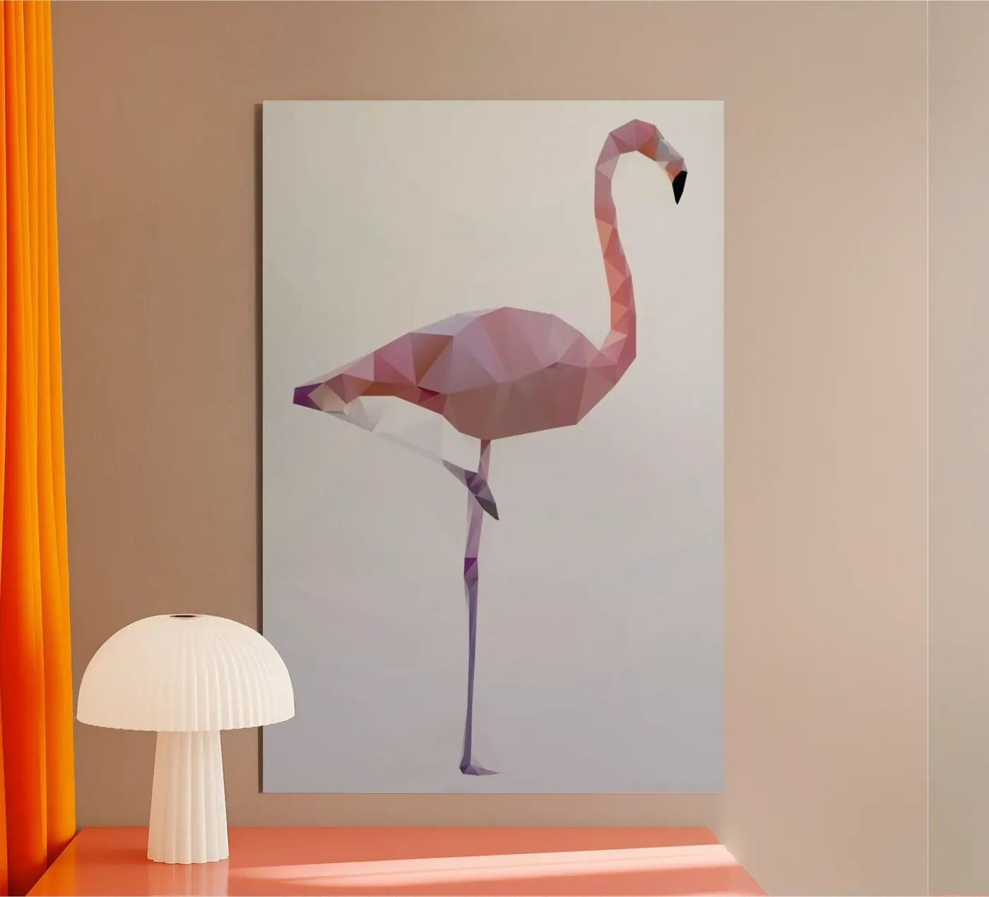 Flamingo alluminio dibond da Three Of The Possessed