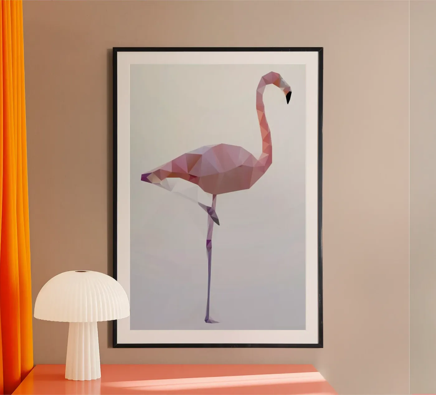 Flamingo Poster von Three Of The Possessed