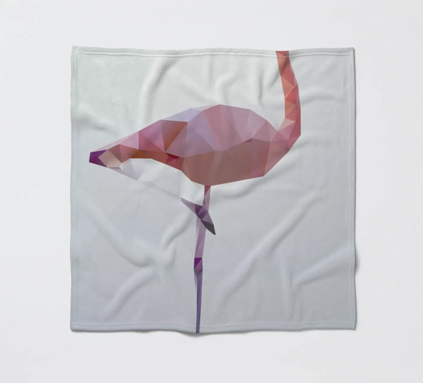 Flamingo Fleecedecke von Three Of The Possessed