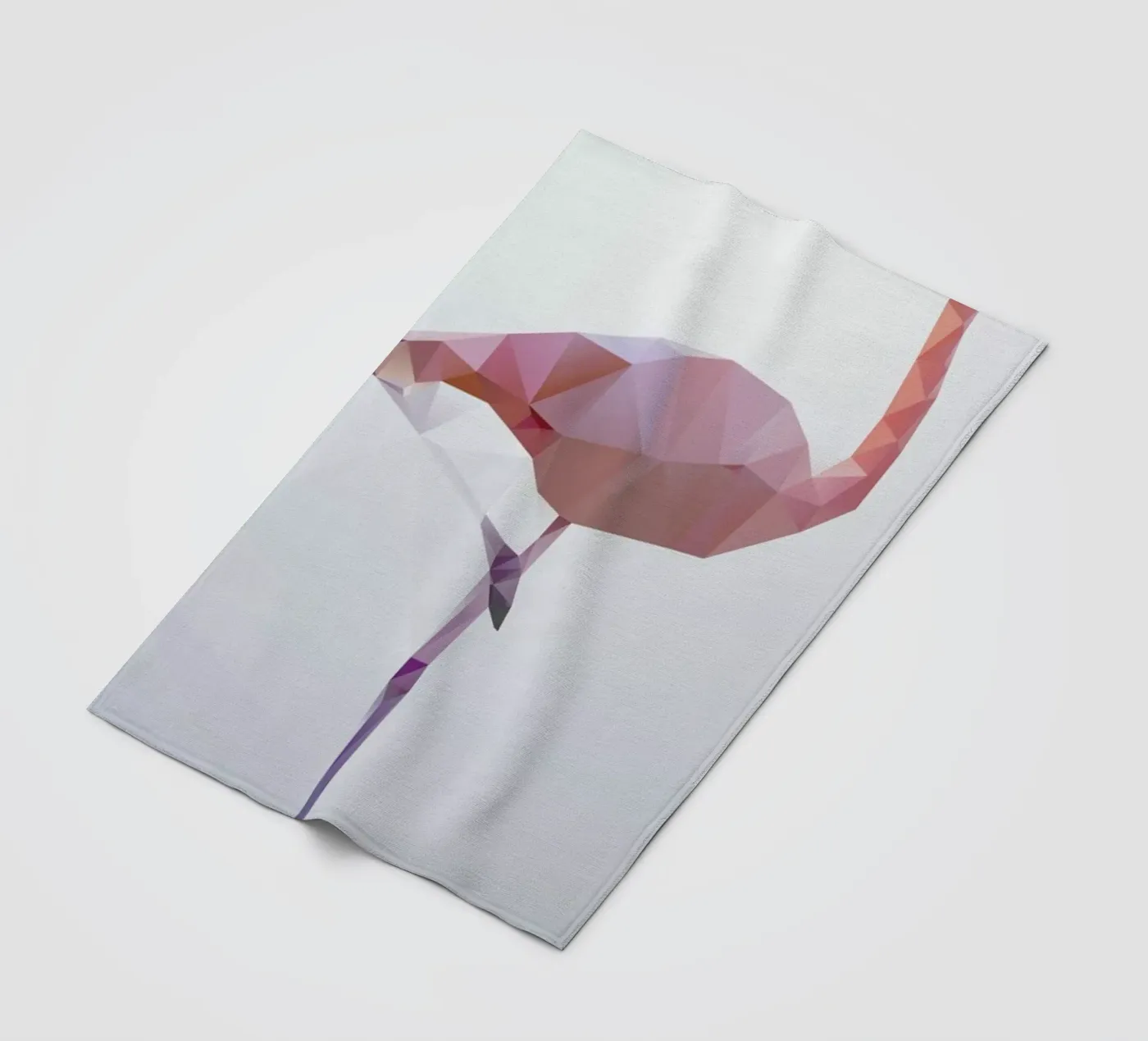 Flamingo fleecedeken van Three Of The Possessed