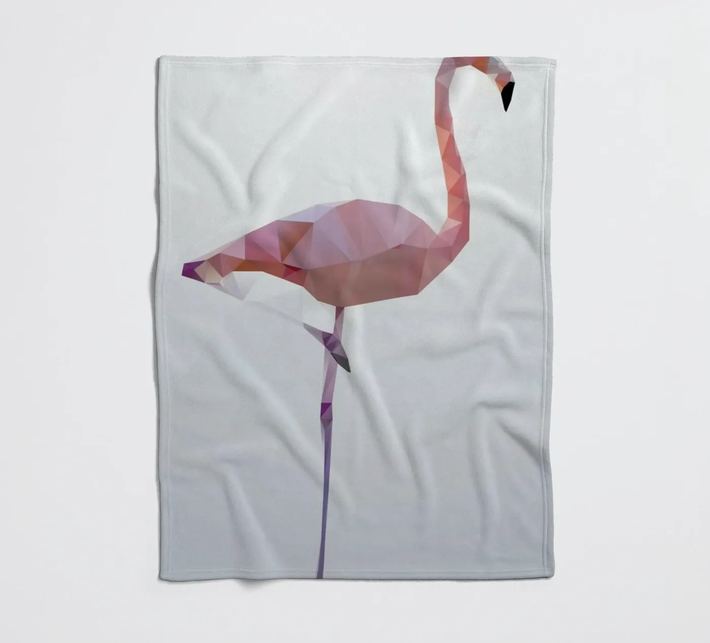 Flamingo Fleecedecke von Three Of The Possessed