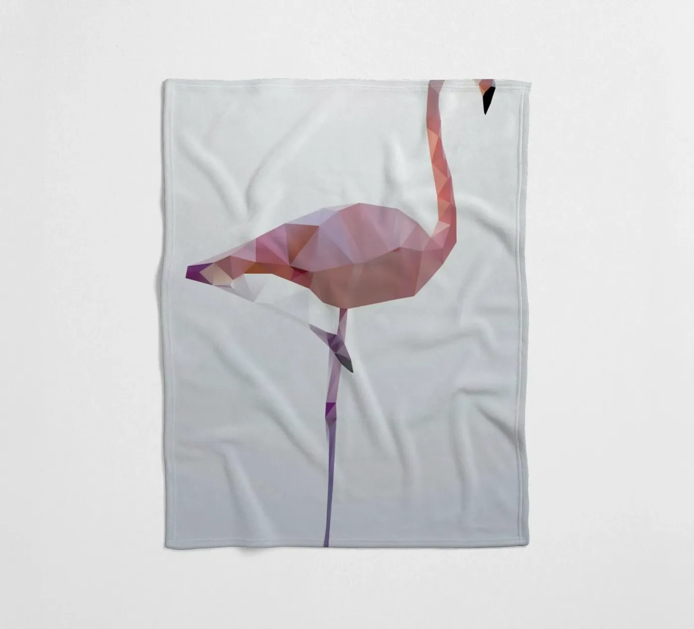 Flamingo Fleecedecke von Three Of The Possessed