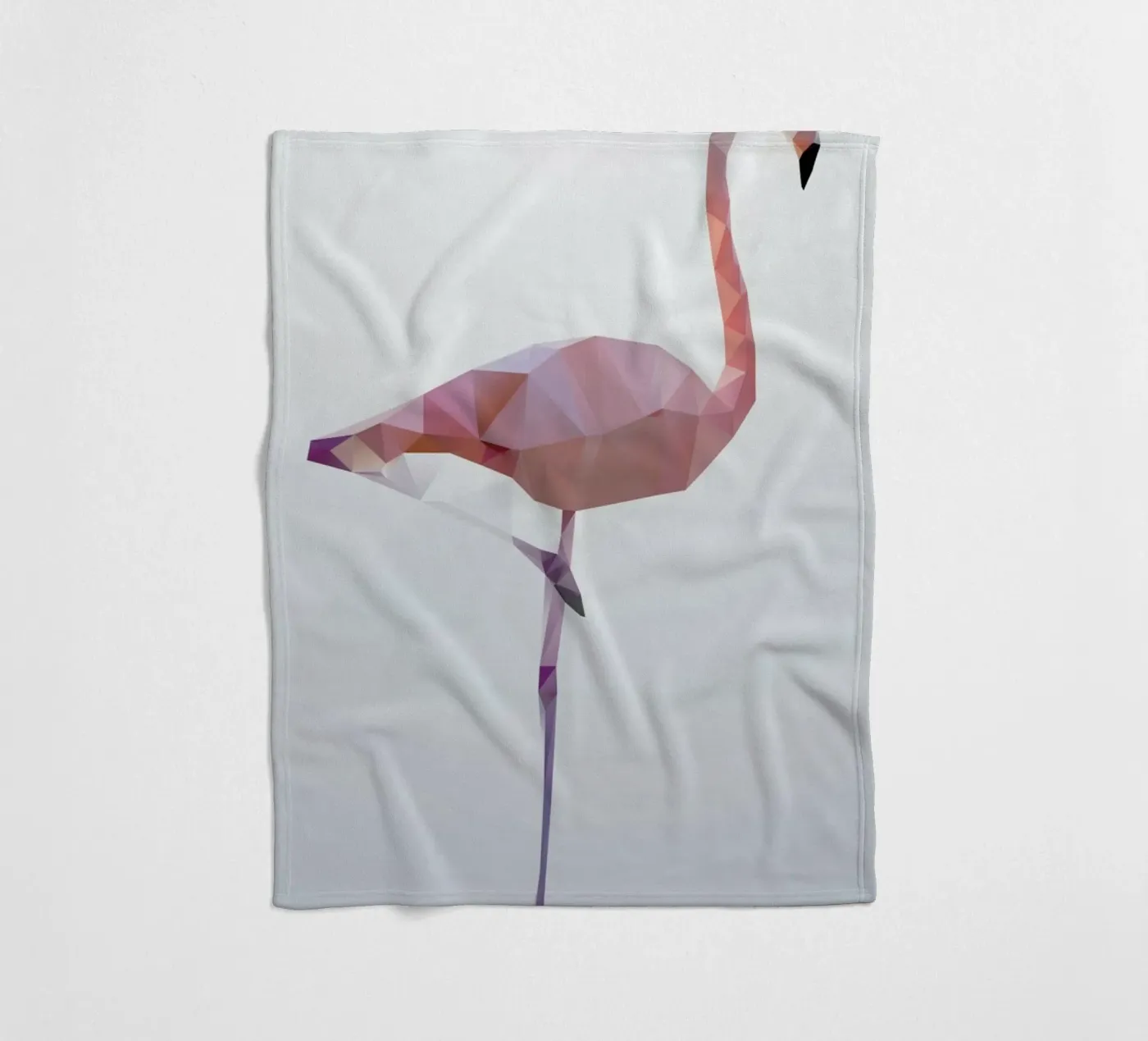 Flamingo fleecedeken van Three Of The Possessed