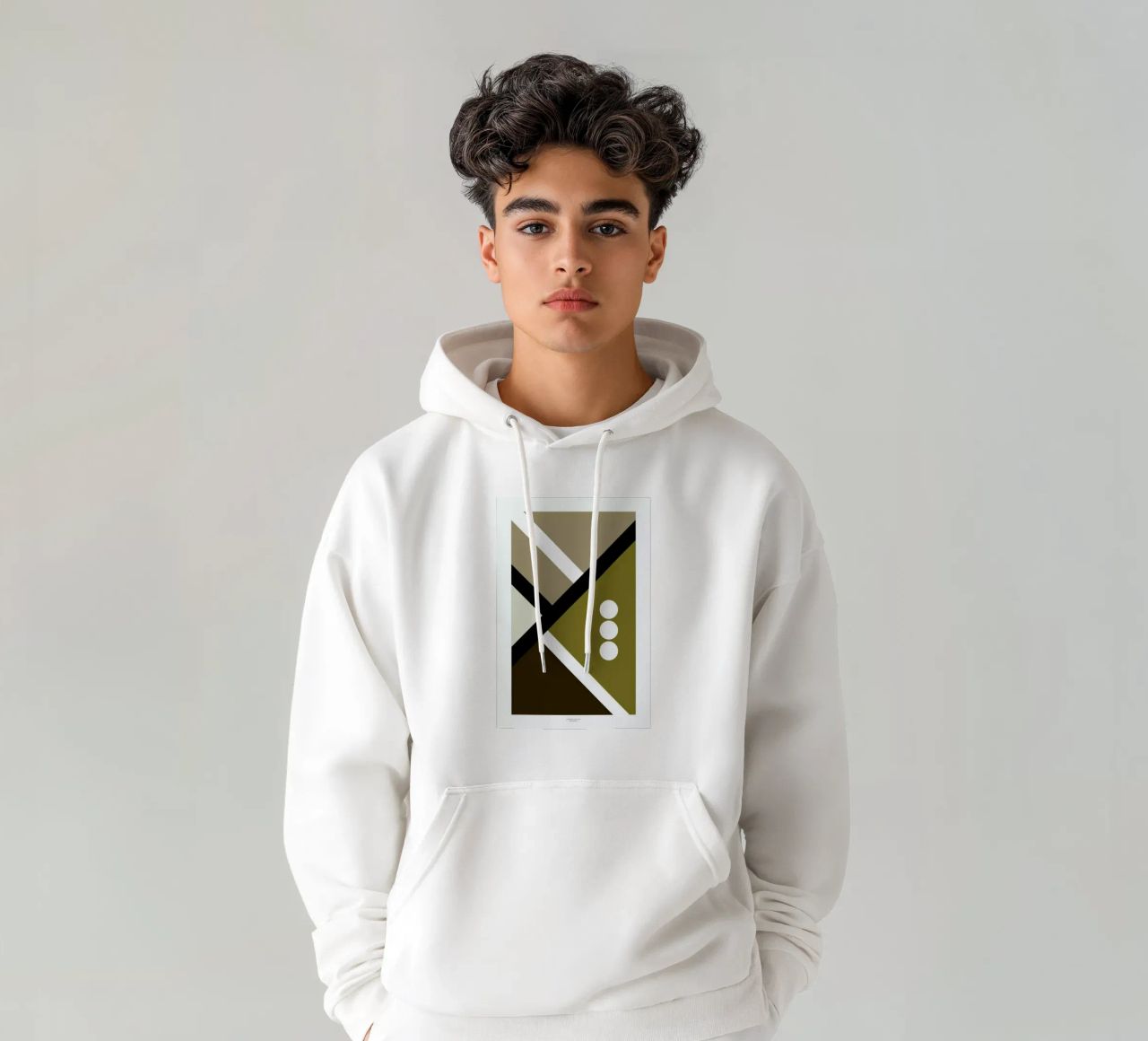 Colour Block I felpa con cappuccio da Nordic Creators