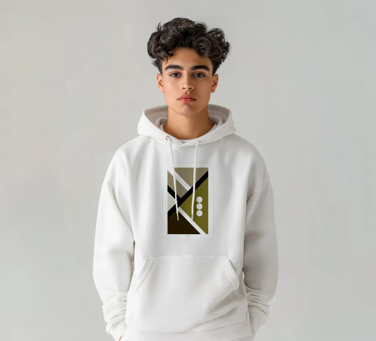 Colour Block I felpa con cappuccio da Nordic Creators
