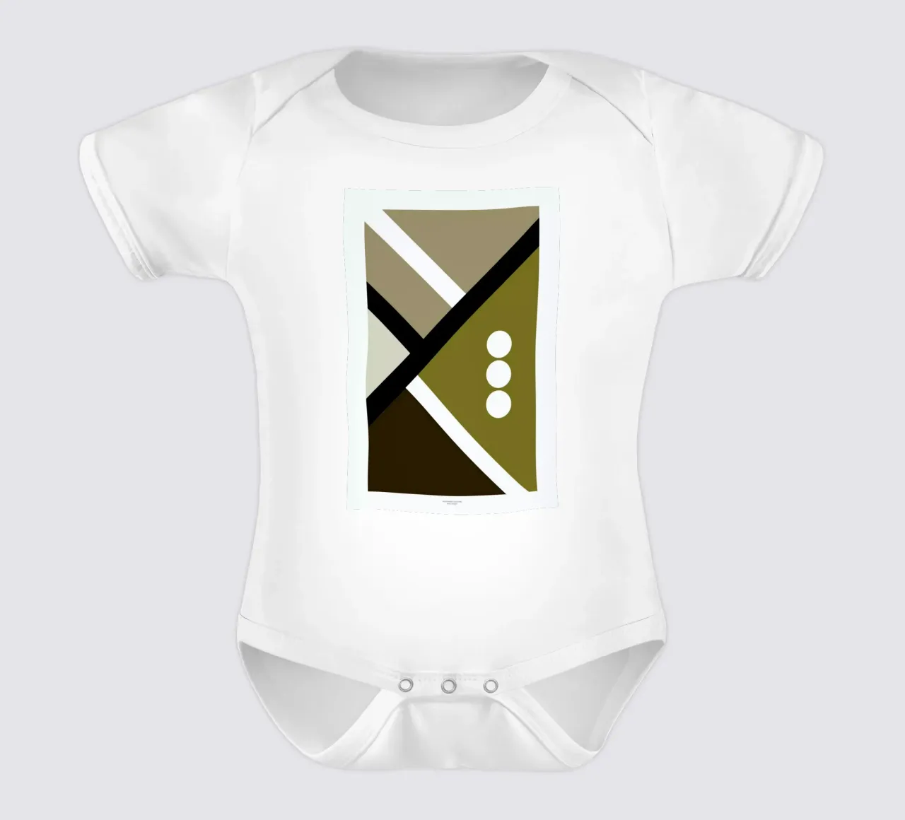 Colour Block I body neonato maniche corte da Nordic Creators