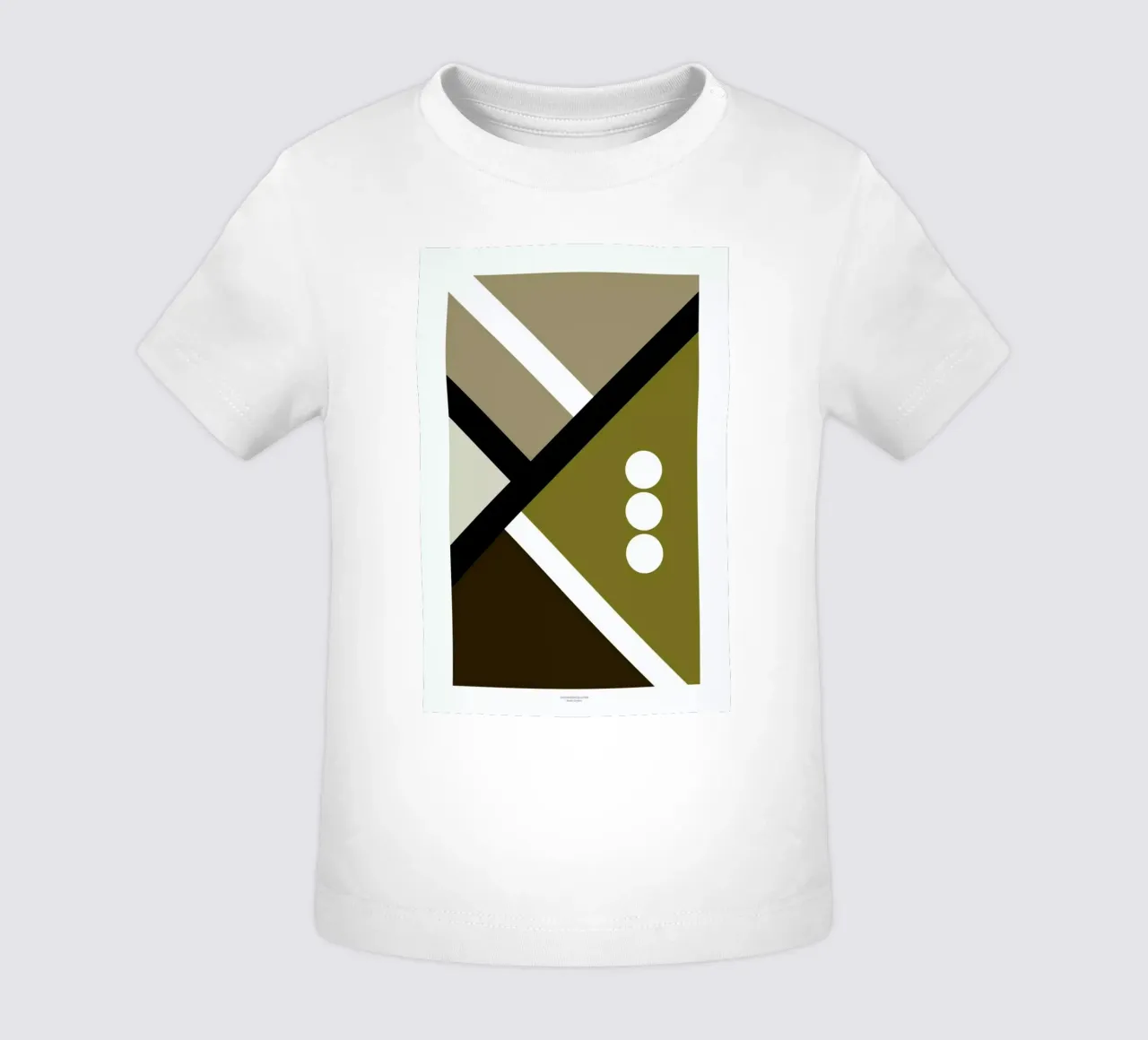 Colour Block I baby t-shirt by Nordic Creators