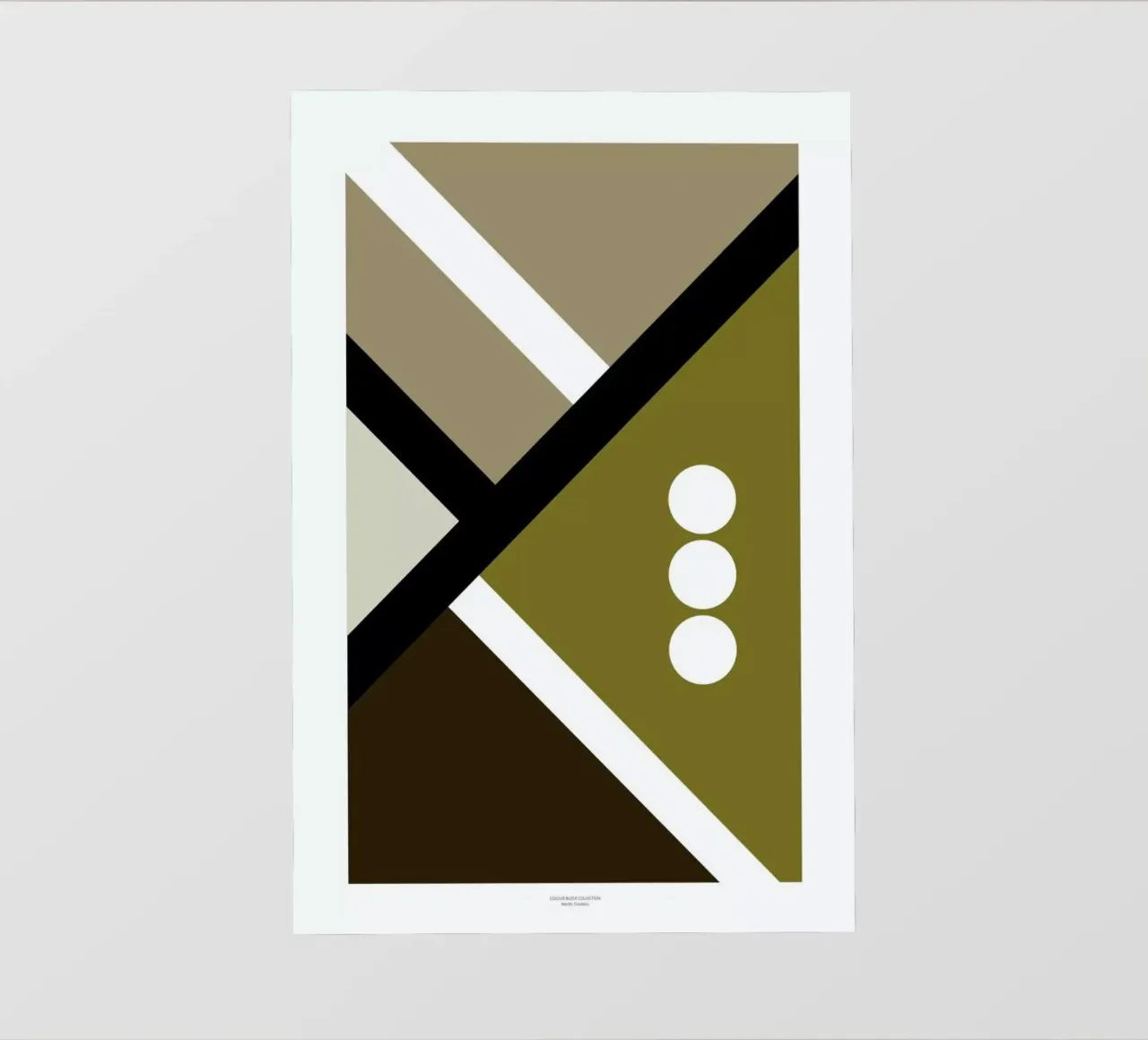 Colour Block I telo in pvc da Nordic Creators