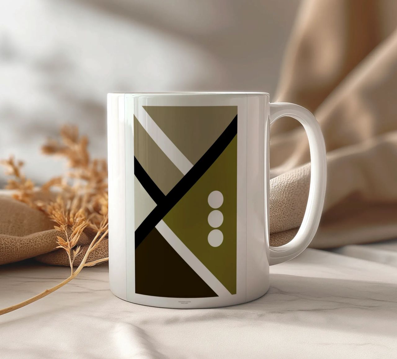 Colour Block I tazza in ceramica da Nordic Creators