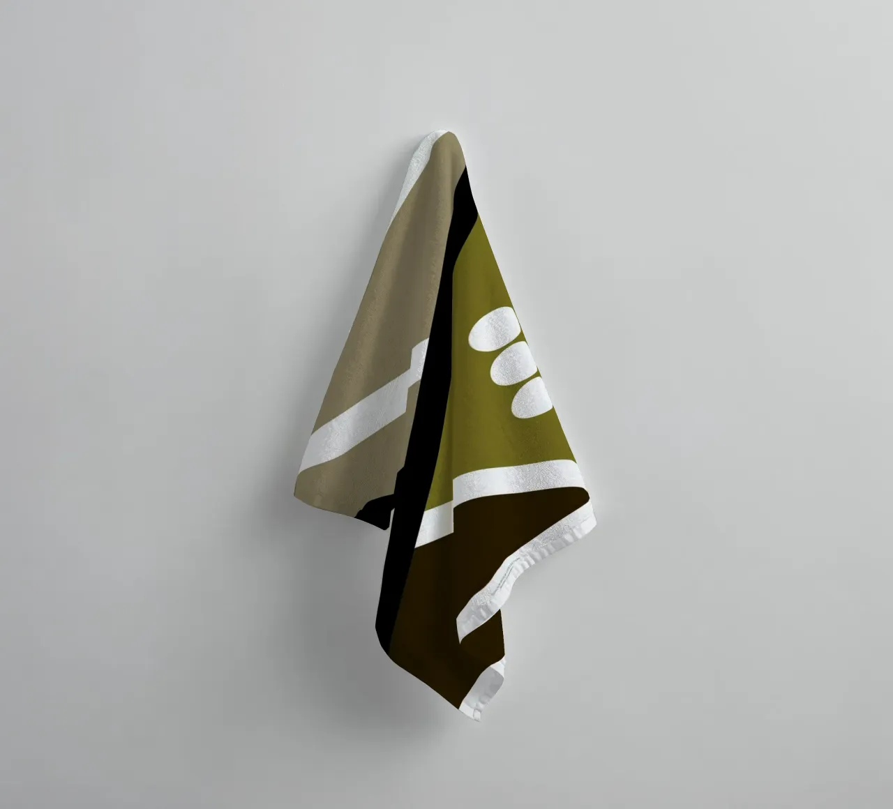 Colour Block I badhanddoek van Nordic Creators