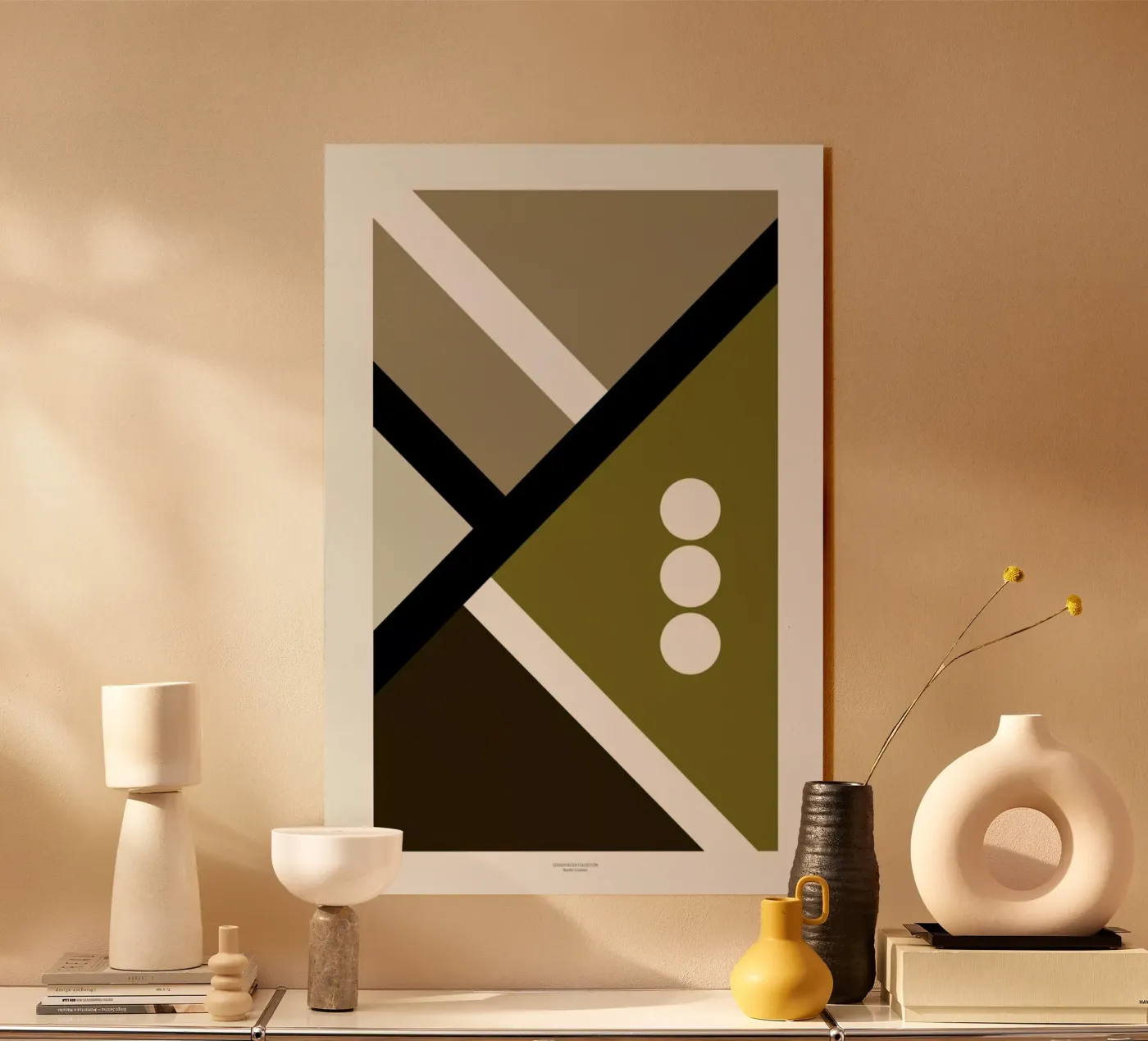 Colour Block I acrylic glass by Nordic Creators