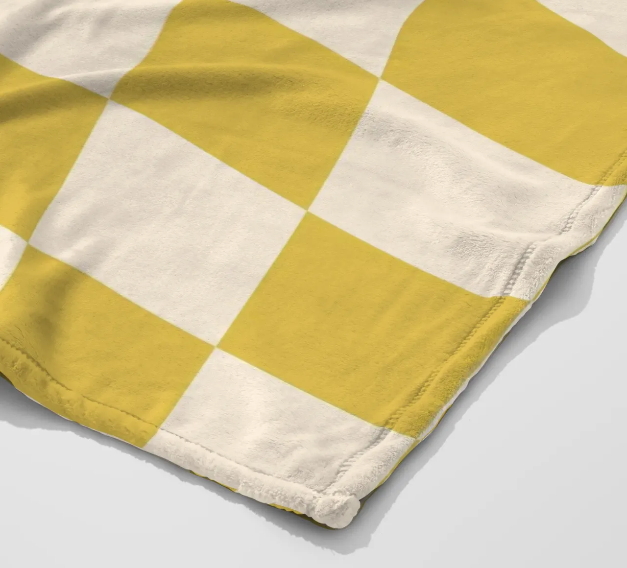 Funky grid pattern fleece blanket by Wackapacka