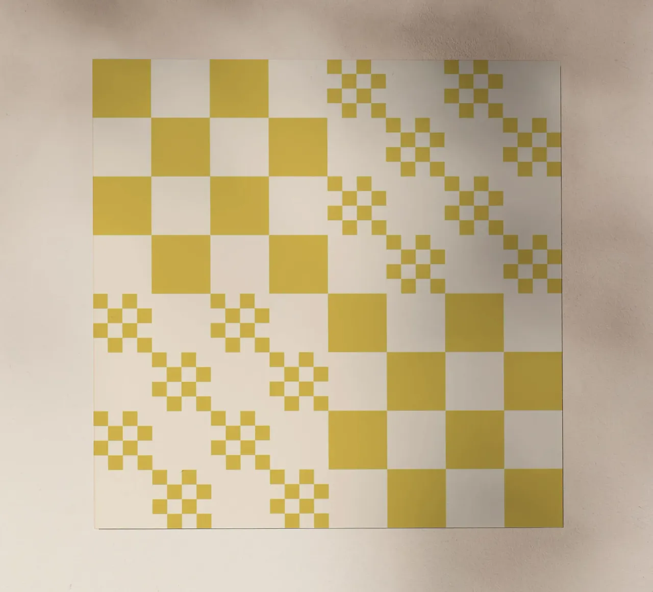 Funky grid pattern pellicola backlit da Wackapacka