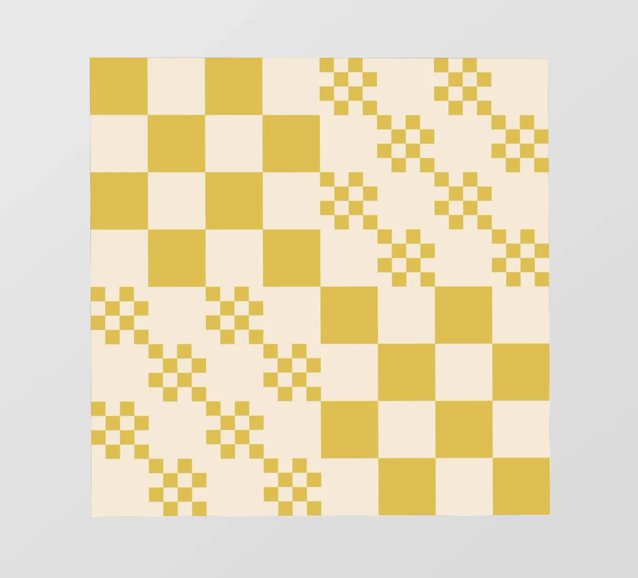 Funky grid pattern backlit film by Wackapacka