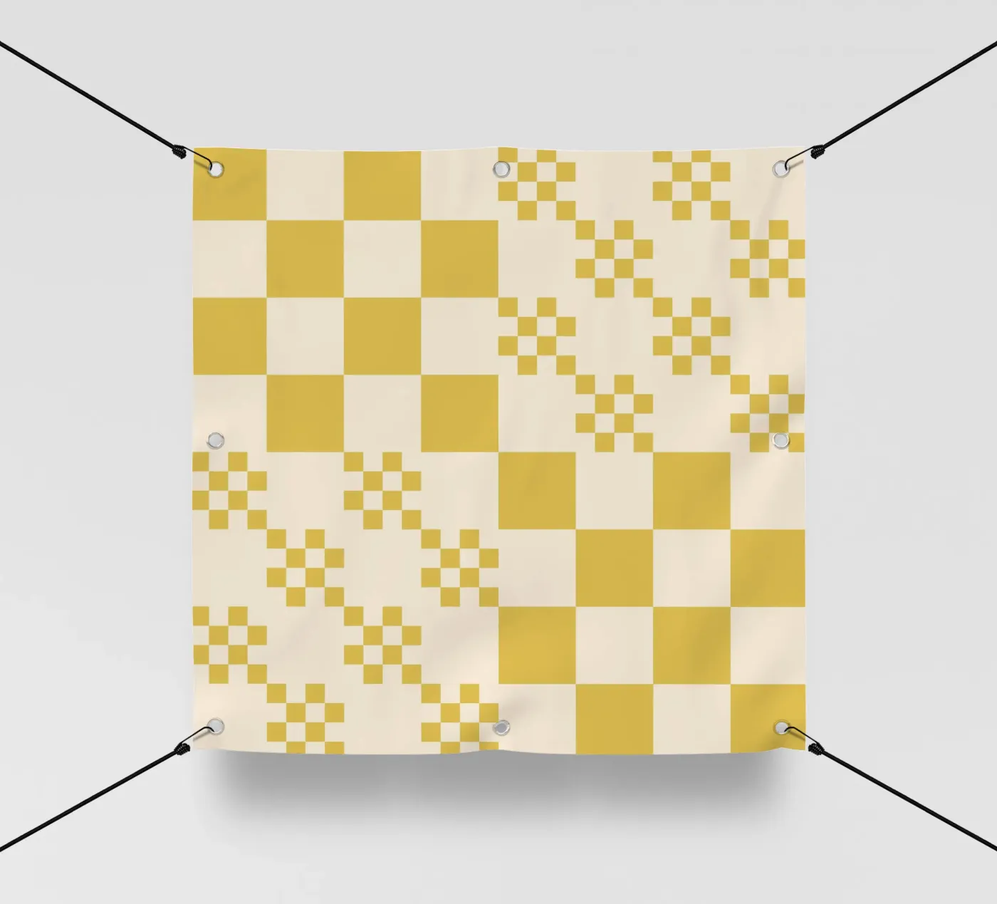 Funky grid pattern pvc cover by Wackapacka