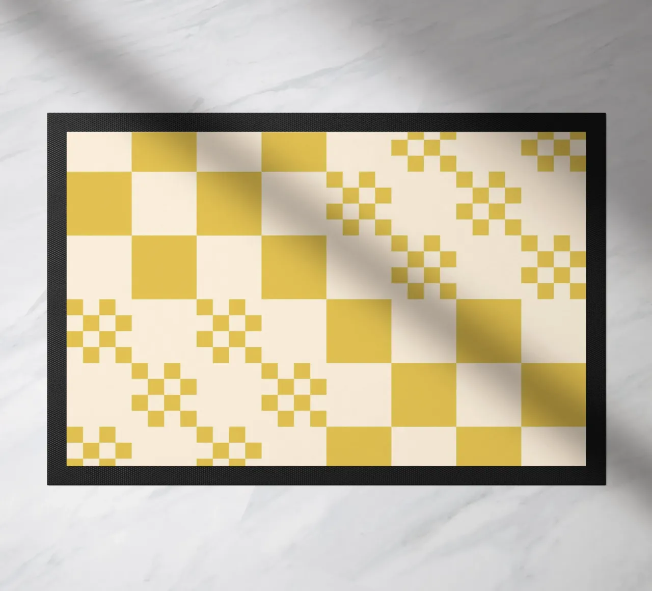 Motif de grille amusant paillasson de Wackapacka