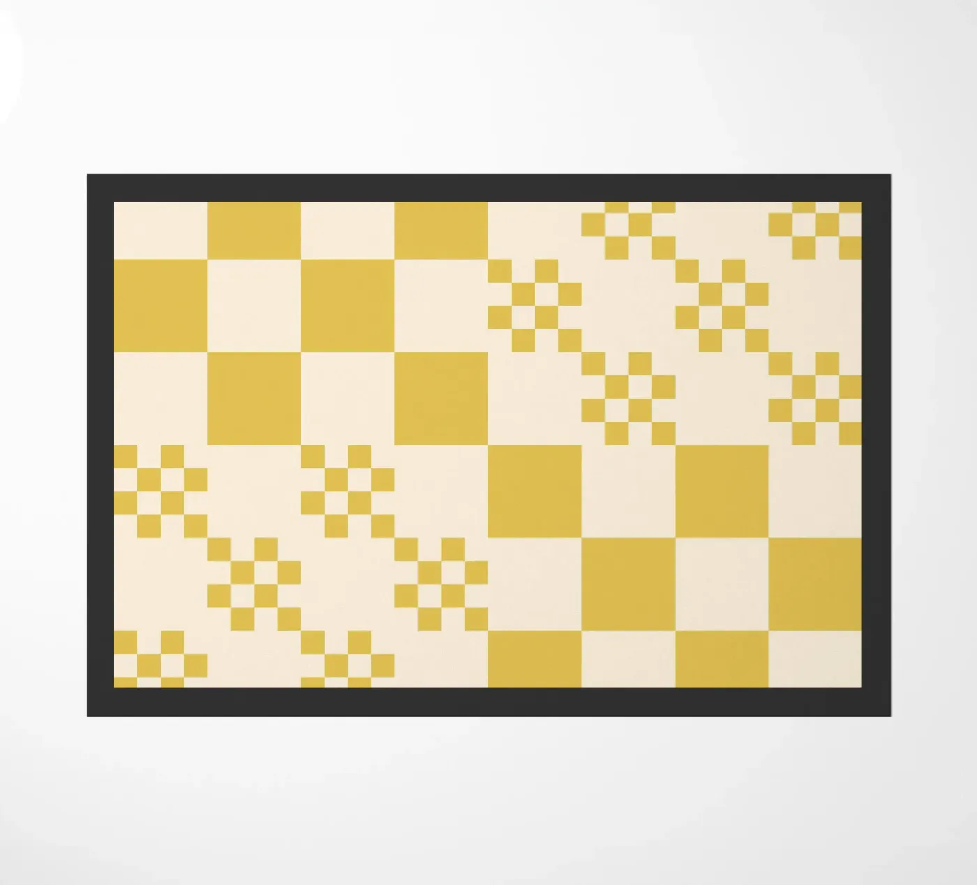 Motif de grille amusant paillasson de Wackapacka
