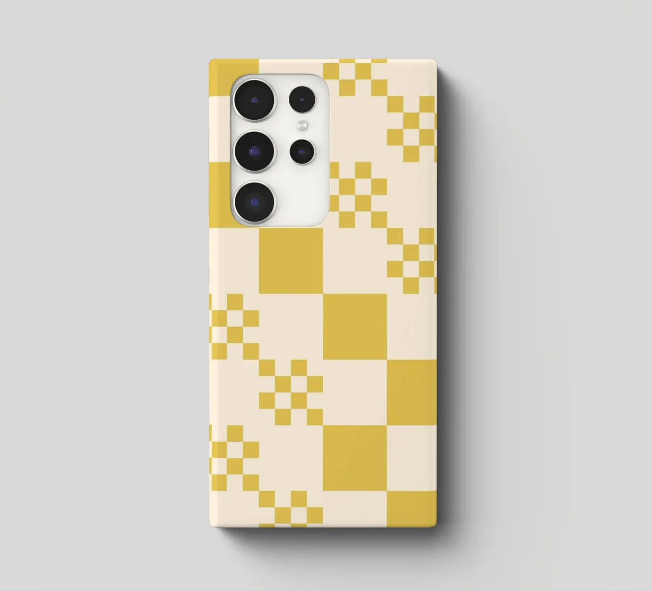 Motivo a griglia divertente cover samsung da Wackapacka