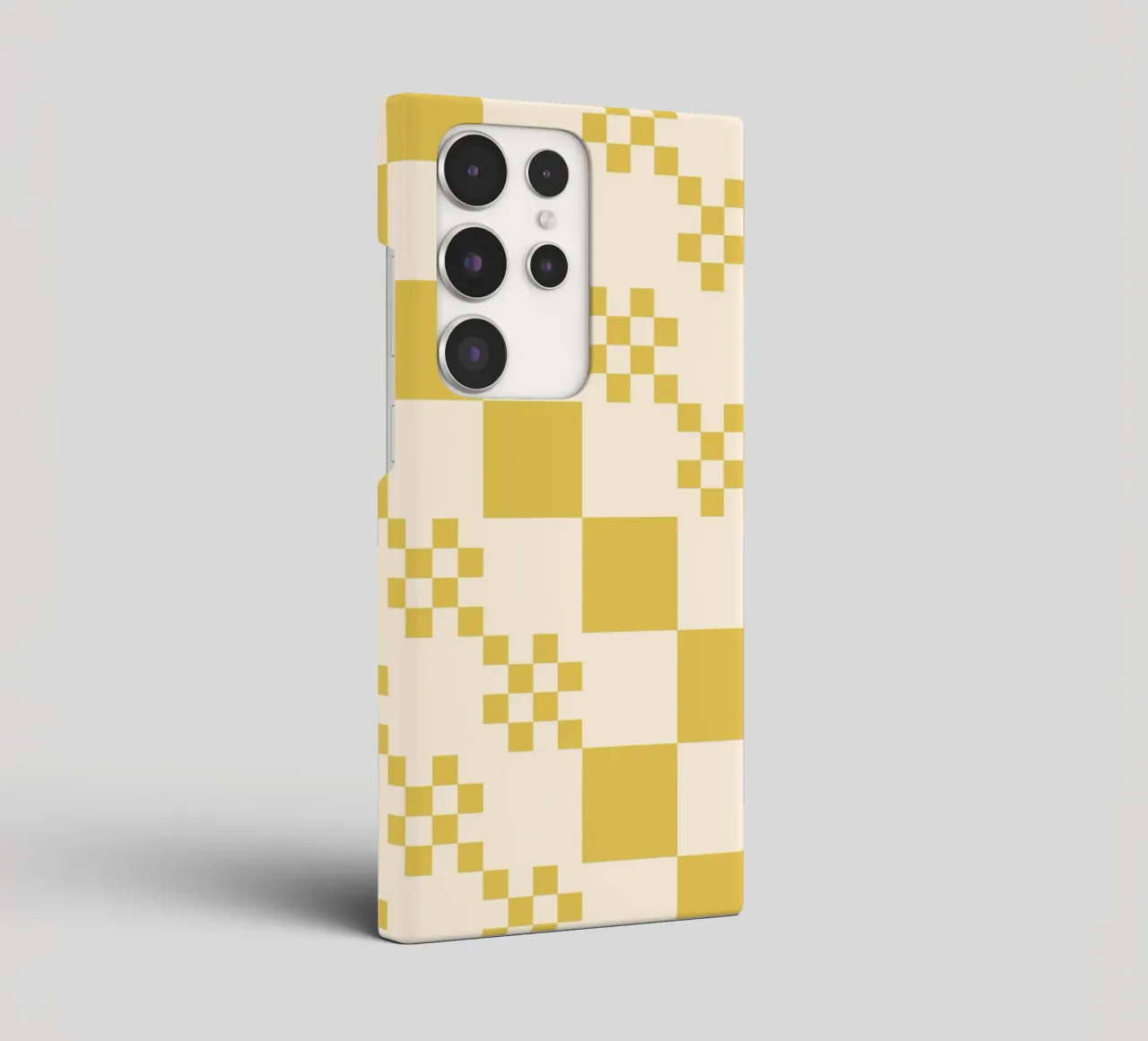 Motivo a griglia divertente cover samsung da Wackapacka