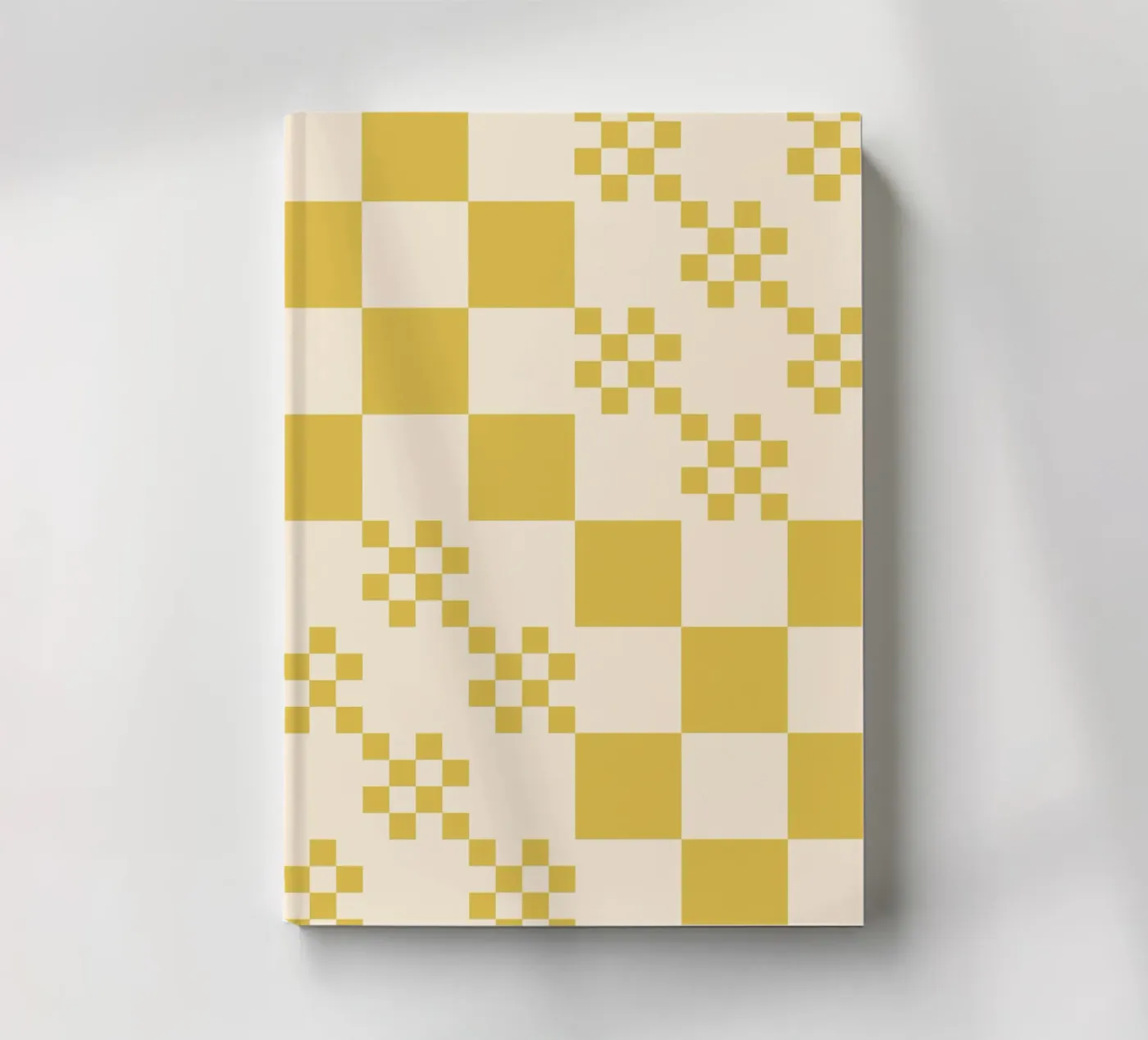 Motivo a griglia divertente quaderno da Wackapacka