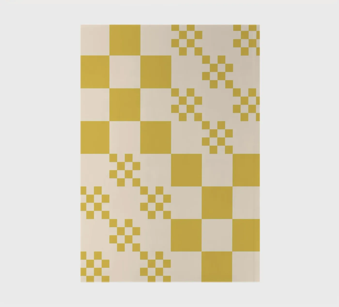 Motivo a griglia divertente quaderno da Wackapacka