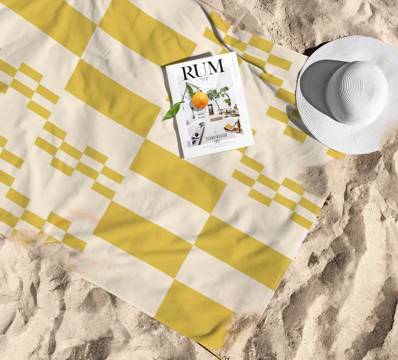 Funky grid pattern telo mare da Wackapacka