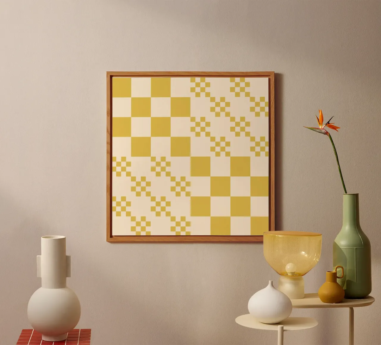 Motif de grille amusant panneau forex de Wackapacka