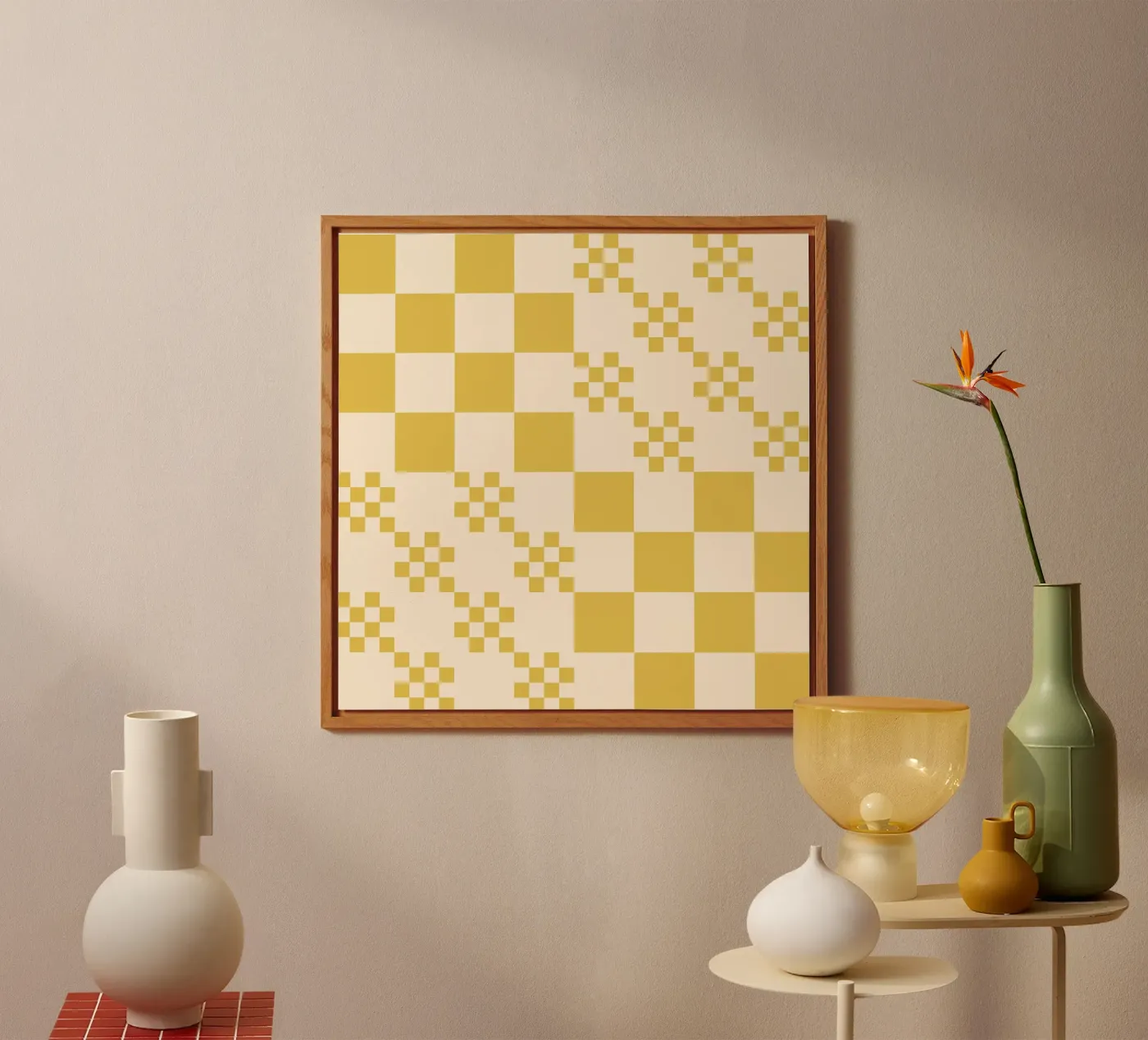 Funky grid pattern forex plate by Wackapacka
