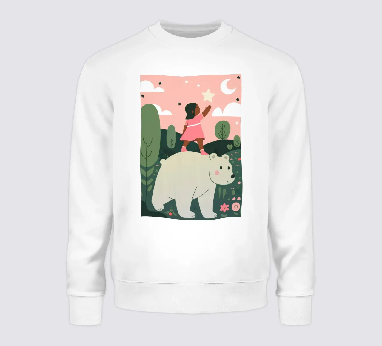 Cavalcata dell'orso polare felpa da Emery Kate