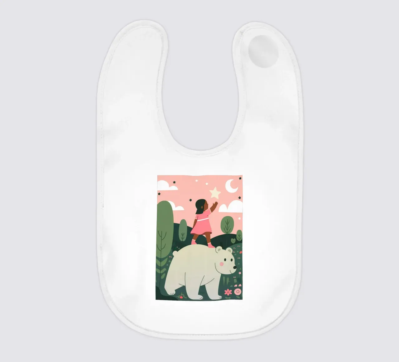 Cavalcata dell'orso polare bavaglino da Emery Kate
