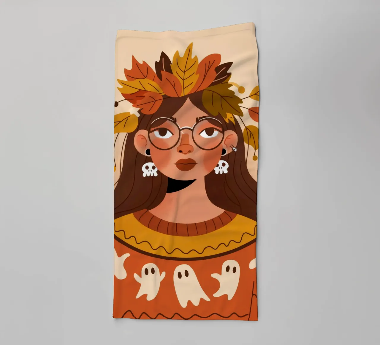 Herbstkrone Handtuch von Emery Kate