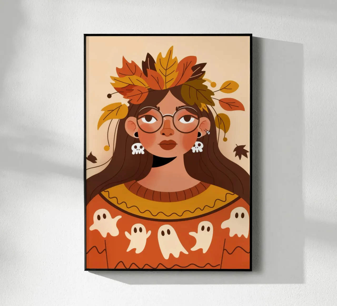 Herbstkrone Acryl-Glas von Emery Kate