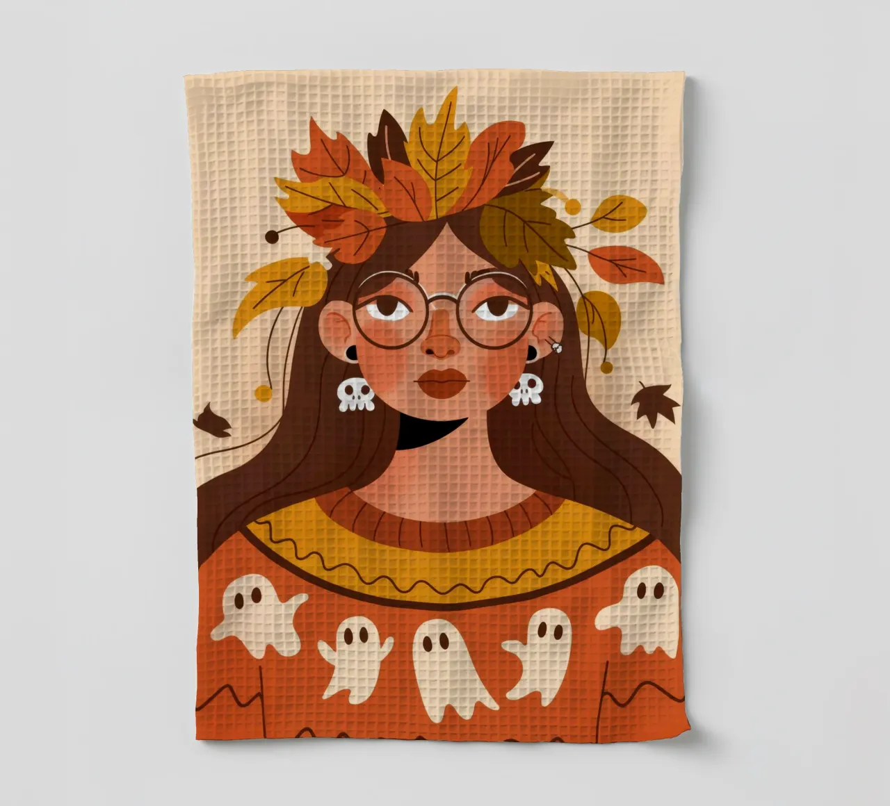 Couronne d'automne torchon de Emery Kate