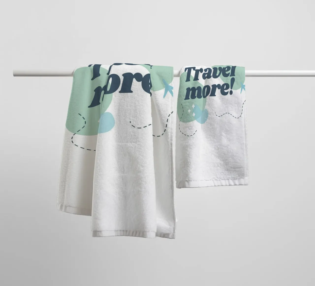 Wanderlust asciugamano da bagno da Dreamer10